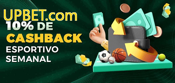 10% de bônus de cashback na UPBET.com